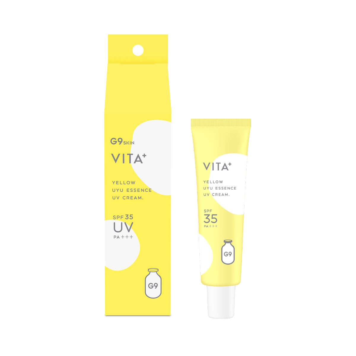 G9 UYU ESSENCE UV CREAM VITA イエロークリーム / SPF35 / PA+++ / 25g