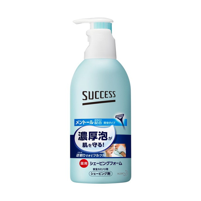 サクセス 薬用シェービングフォーム ノンメントール 250g【花王】【医薬部外品】【納期：10日程度】