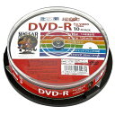 HIDISC DVD-R ^p Xsh 10 16{ ChΉ CPRMΉ 4.7GB~10