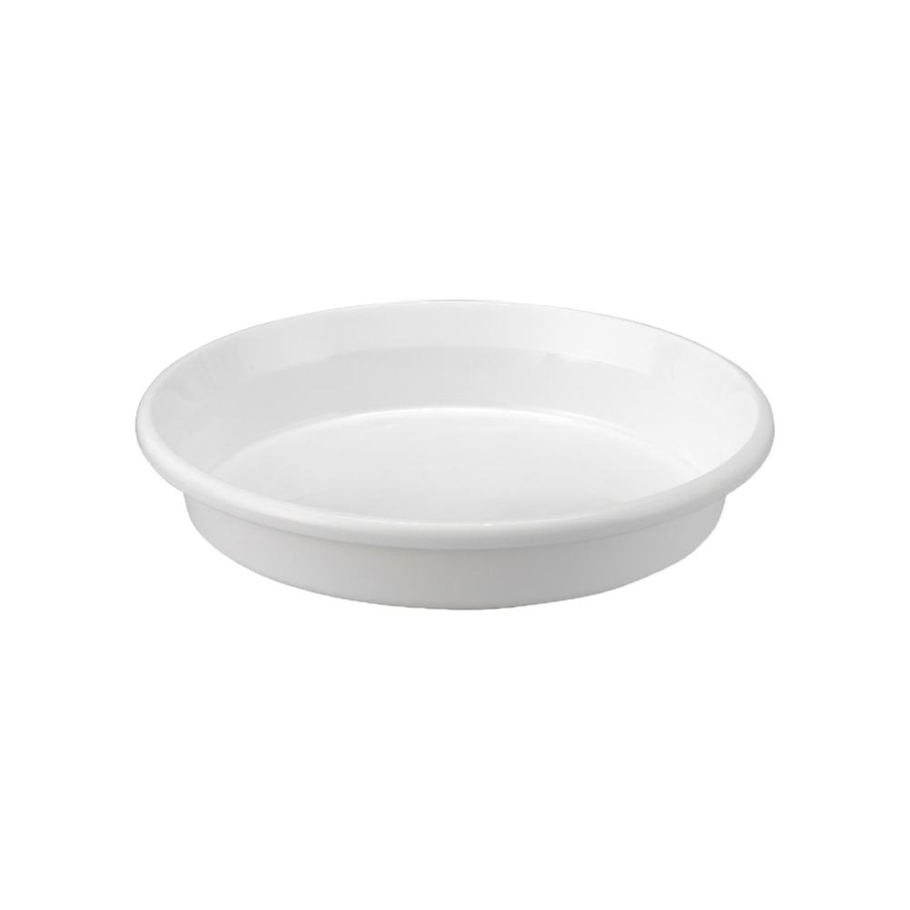 アップルウェアー 鉢皿F型 ホワイト 5号
