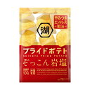 ◆湖池屋 プライドポテト ぞっこん岩塩 55G 【12個セット】