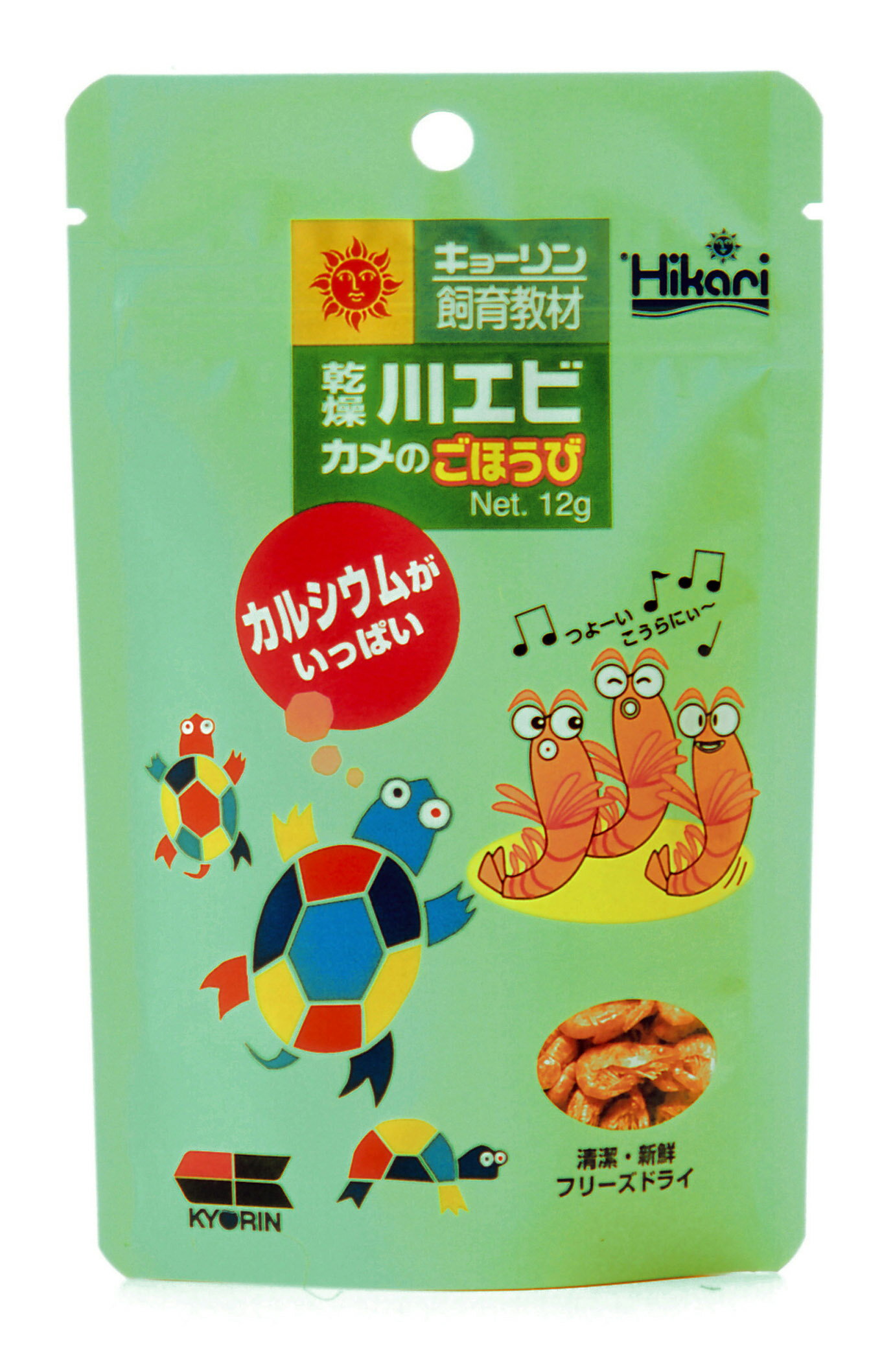 キョーリン 乾燥 川エビカメのごほうび 12g