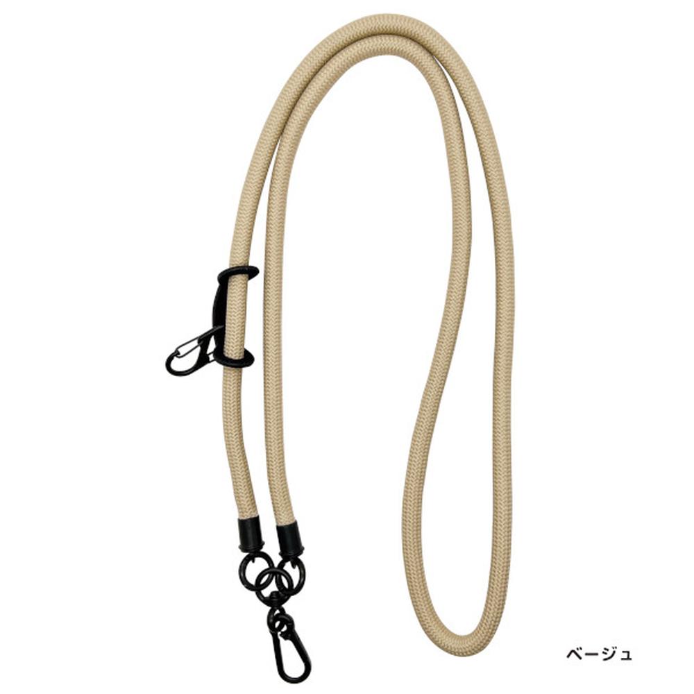【サンクレスト】10mmロープ ショルダーストラップ ベージュ iSB-ST49