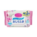 レック株式会社 レック こころ想い流せるおしりふき 80枚×3パック