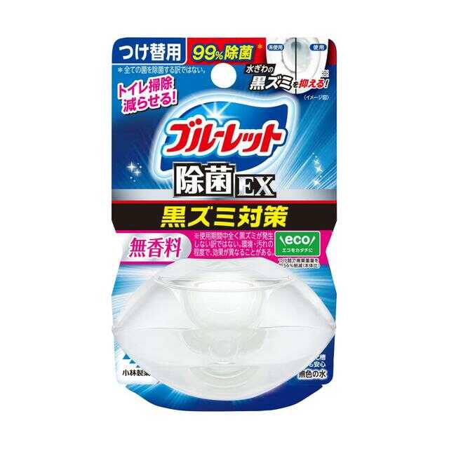 小林製薬 液体ブルーレットおくだけ除菌EXつけ替無香料 67ml 【3個セット】