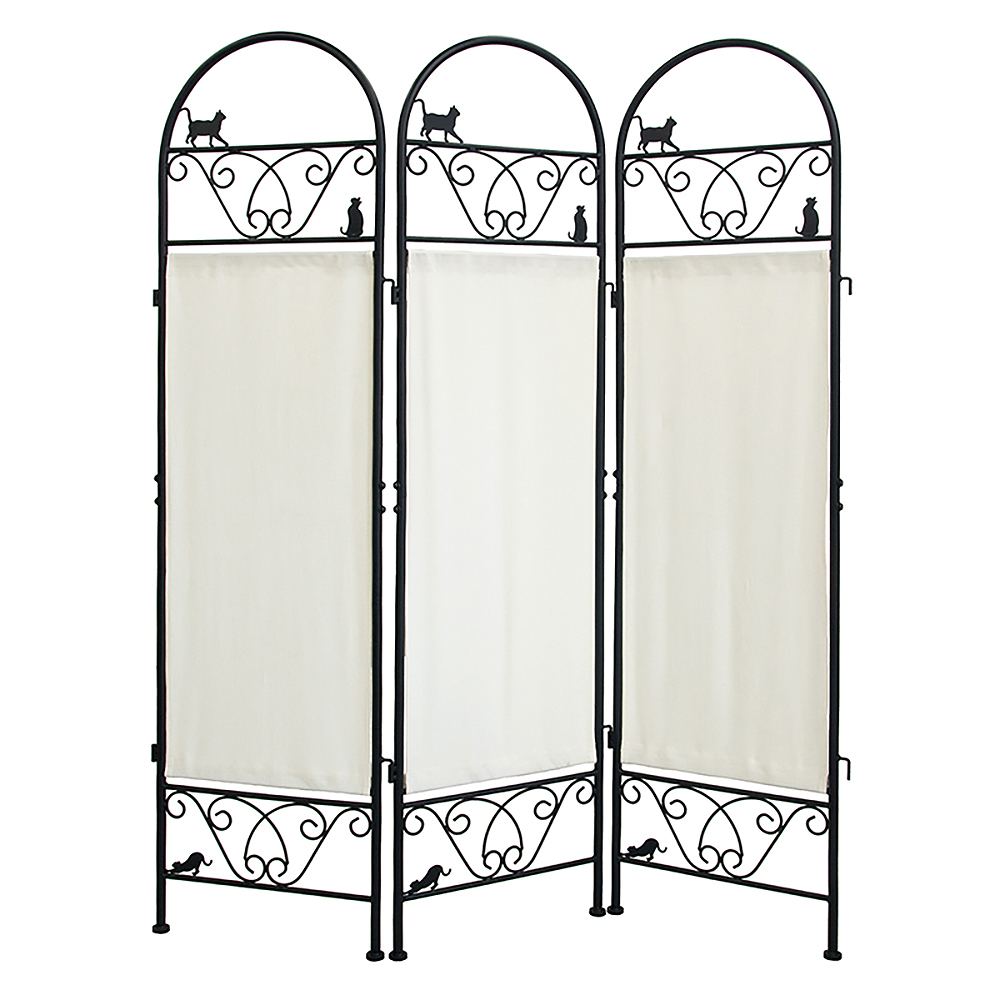 宮武製作所 猫のパーテーション 3連 メーカー直送 ▼返品・キャンセル不可【他商品との同時購入不可】 8..