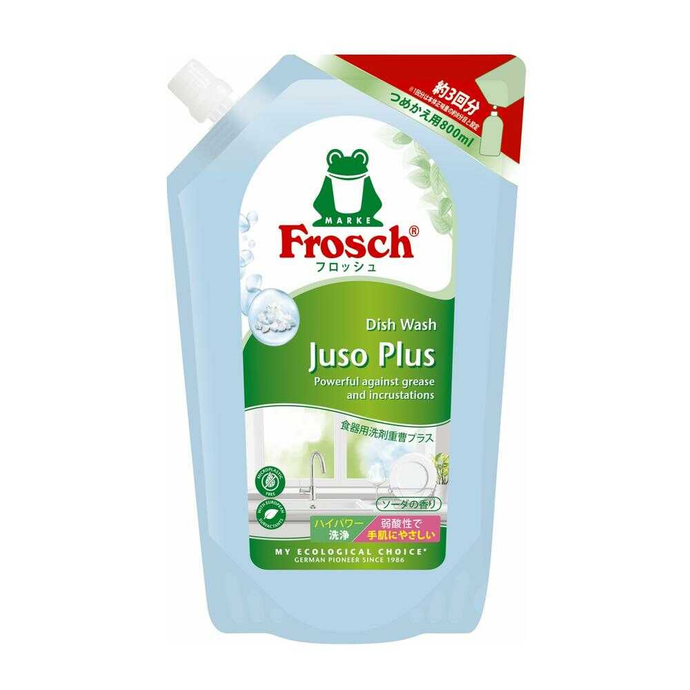 旭化成 フロッシュ 食器用洗剤 重曹プラス 詰め替え 800mlのサムネイル