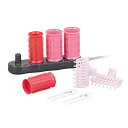 ヘアカーラー(4本)KHCV401P メーカー直送 ▼返品・キャンセル不可【他商品との同時購入不可】