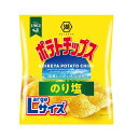 ◆湖池屋 Largeサイズポテトチップスのり塩 122g 【12個セット】
