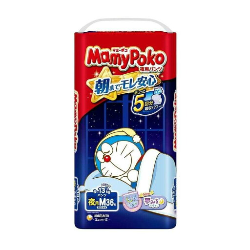 ユニ・チャーム マミーポコパンツ夜用M 36枚 【4個セット】 ユニ・チャーム マミーポコパンツ夜用M 36枚 【4個セット】