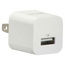オーム電機 USBチャージャー Type-A 1A 1個