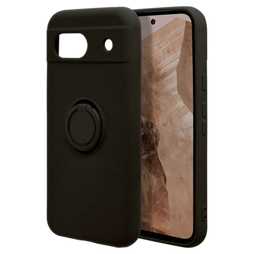 テレホンリース Google Pixel 8a TPUリングケース BK 7958P8ATPRBK 1個 テレホンリース Google Pixel 8a TPUリングケース BK 7958P8ATPRBK 1個