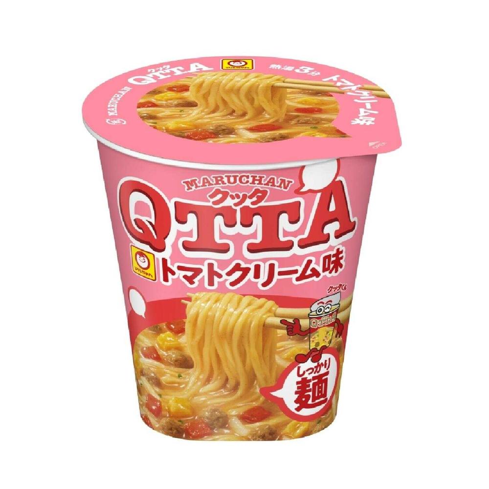◆東洋水産 MARUCHAN QTTA トマトクリーム味 84g 【12個セット】