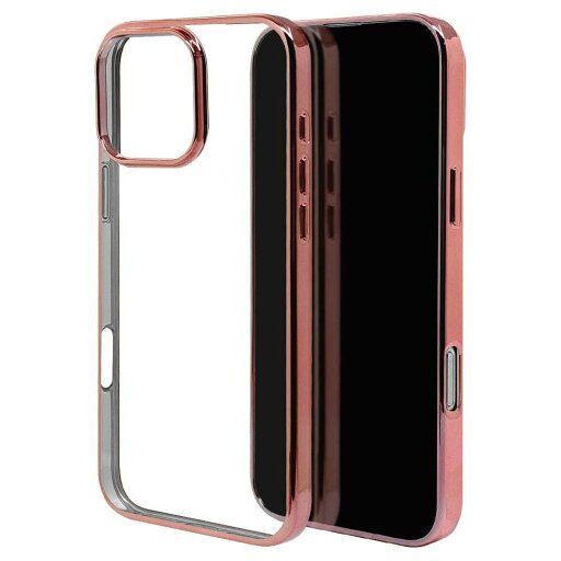 テレホンリース iPhone16 Pro Max TPUメタルフレーム ピンクゴールド 8274IP467PTPPG テレホンリース iPhone16 Pro Max TPUメタルフレーム ピンクゴールド 8274IP467PTPPG
