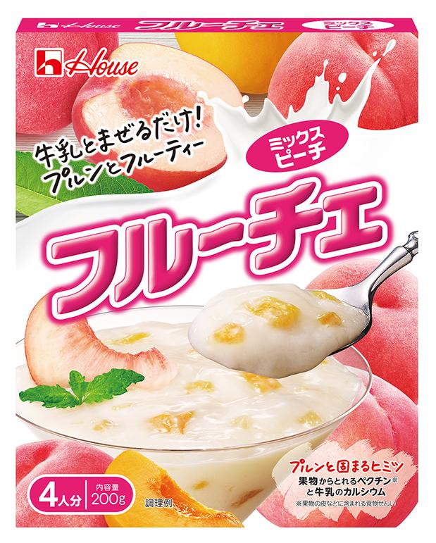 ◆ハウス フルーチェ ミツクスピーチ 200g 【10個セット】