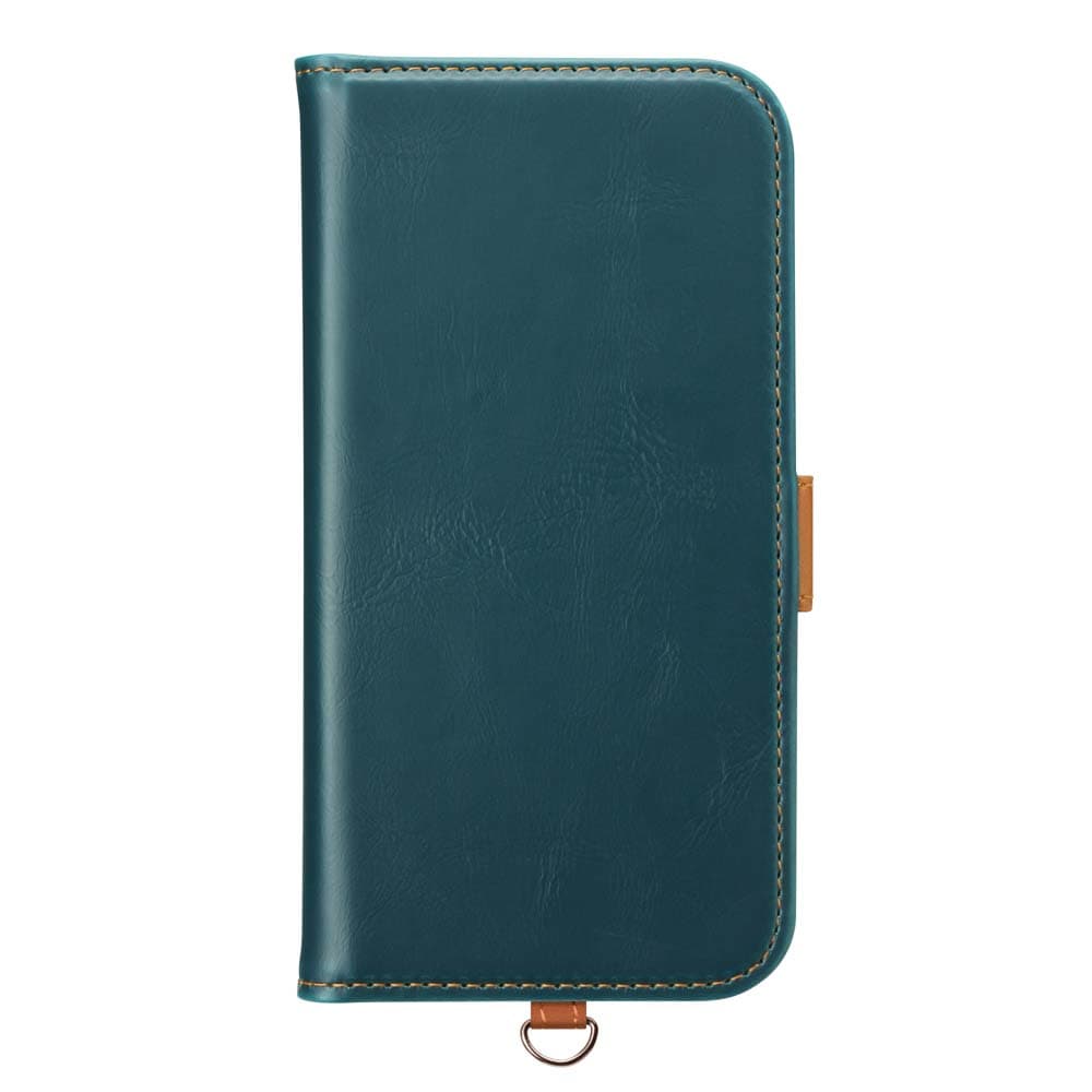 PGA iPhone16用 フリップカバー ブルー PG-24AFP01BL 75g