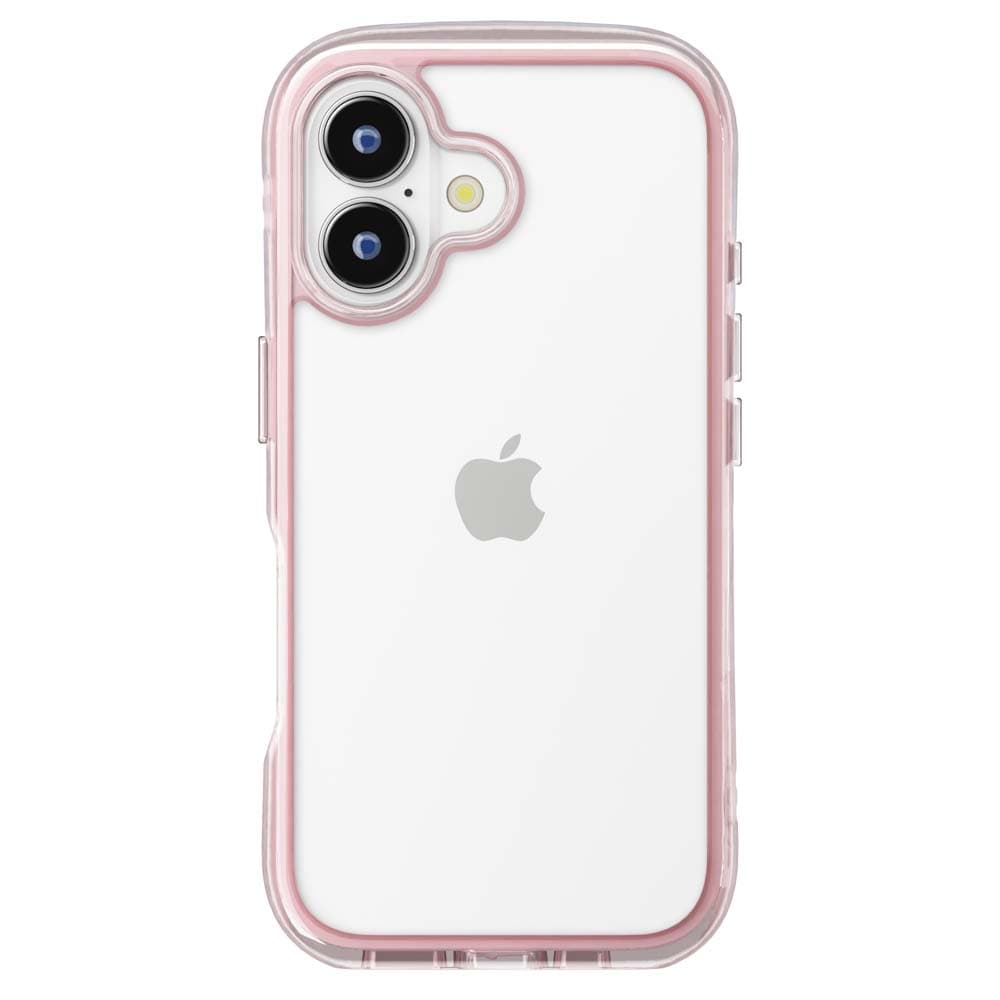 PGA iPhone16用 エアクッションケース サクラ PG-24APTA03PK 38g