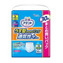 アテント うす型さらさらパンツ M 男女共用 30枚 【2個セット】