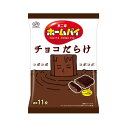 ◆不二家 ホームパイ チョコだらけ ミドルパック 121g 【18個セット】★夏季限定クール便のみ。配送料300円込みのお値段です。
