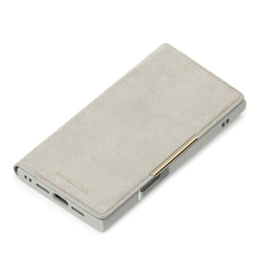 PGA iPhone 16 Pro用 クリアフリップケース スエード調/グレー PG-24BCF07GY 70g PGA iPhone 16 Pro用 クリアフリップケース スエード調/グレー PG-24BCF07GY 70g