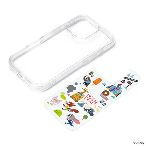 PGA iPhone 16 Pro用 エアクッションケース ズートピア PG-D24BPT01ZTP 40g PGA iPhone 16 Pro用 エアクッションケース ズートピア PG-D24BPT01ZTP 40g
