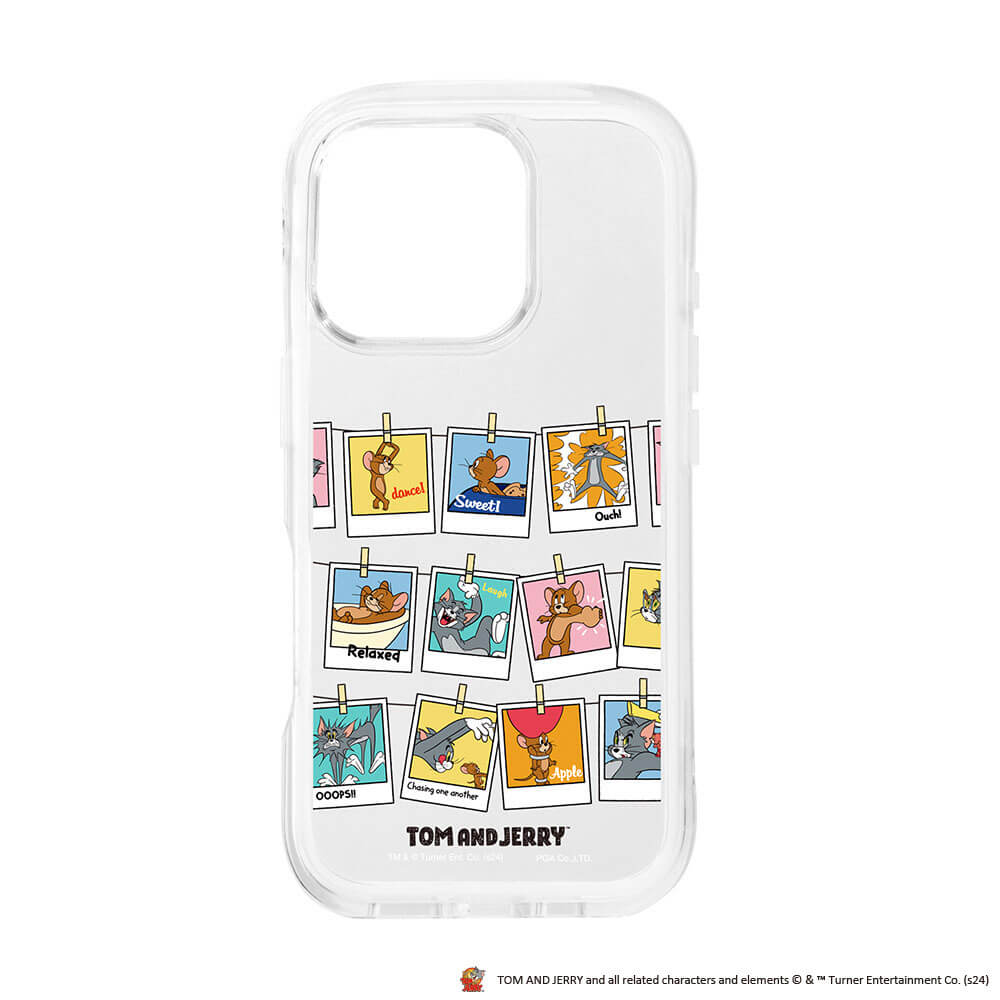 PGA iPhone 16 Pro用 エアクッションケース トムとジェリー PG-W24BPT01TAJ 40g