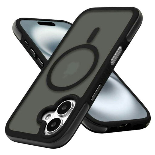 テレホンリース iPhone16 ケース カバー Air_C マット加工 ブラック テレホンリース iPhone16 ケース カバー Air_C マット加工 ブラック