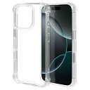テレホンリース iPhone16Pro クリア TPU ストラップホール ワイヤレス充電対応(2)