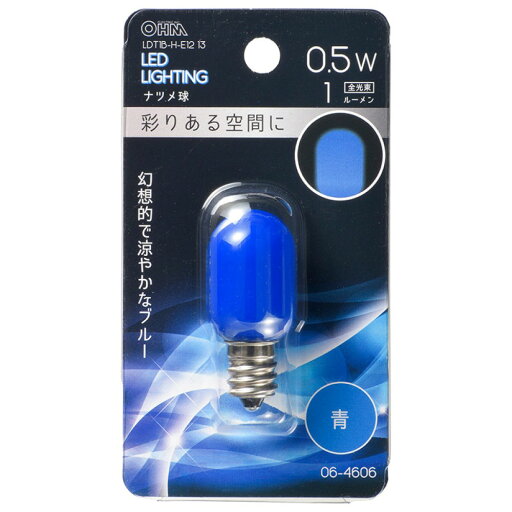 オーム電機 LEDナツメ球装飾用 E12 オーム電機 LEDナツメ球装飾用 E12