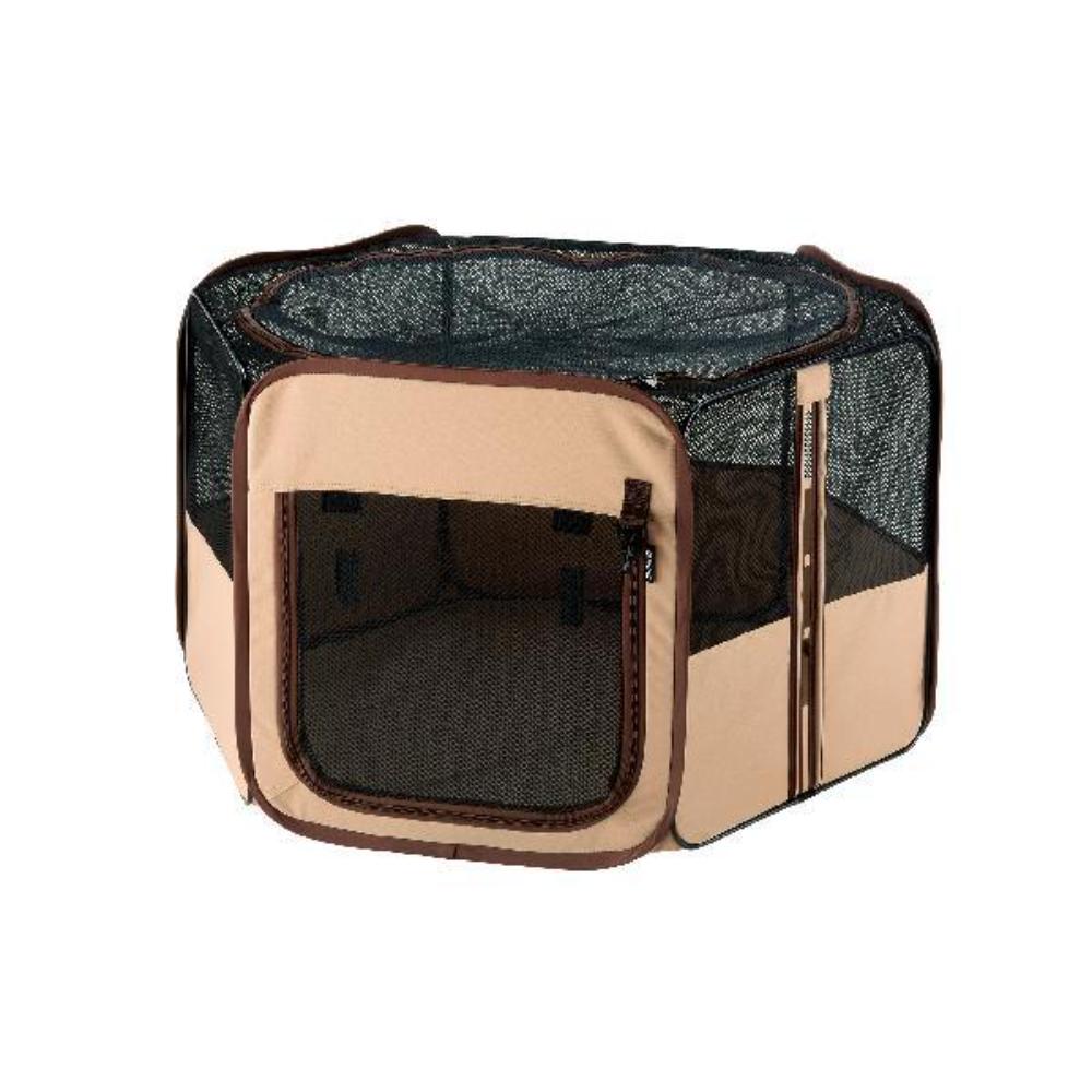 たためるペットサークル 90-90 ブラウン メーカー直送▼返品・キャンセル不可【他商品との同時購入不可】