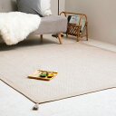 洗えるインド綿ラグ すべり止め付き ホワイト 185×185 メーカー直送 ▼返品・キャンセル不可【他商品との同時購入不可】(3)