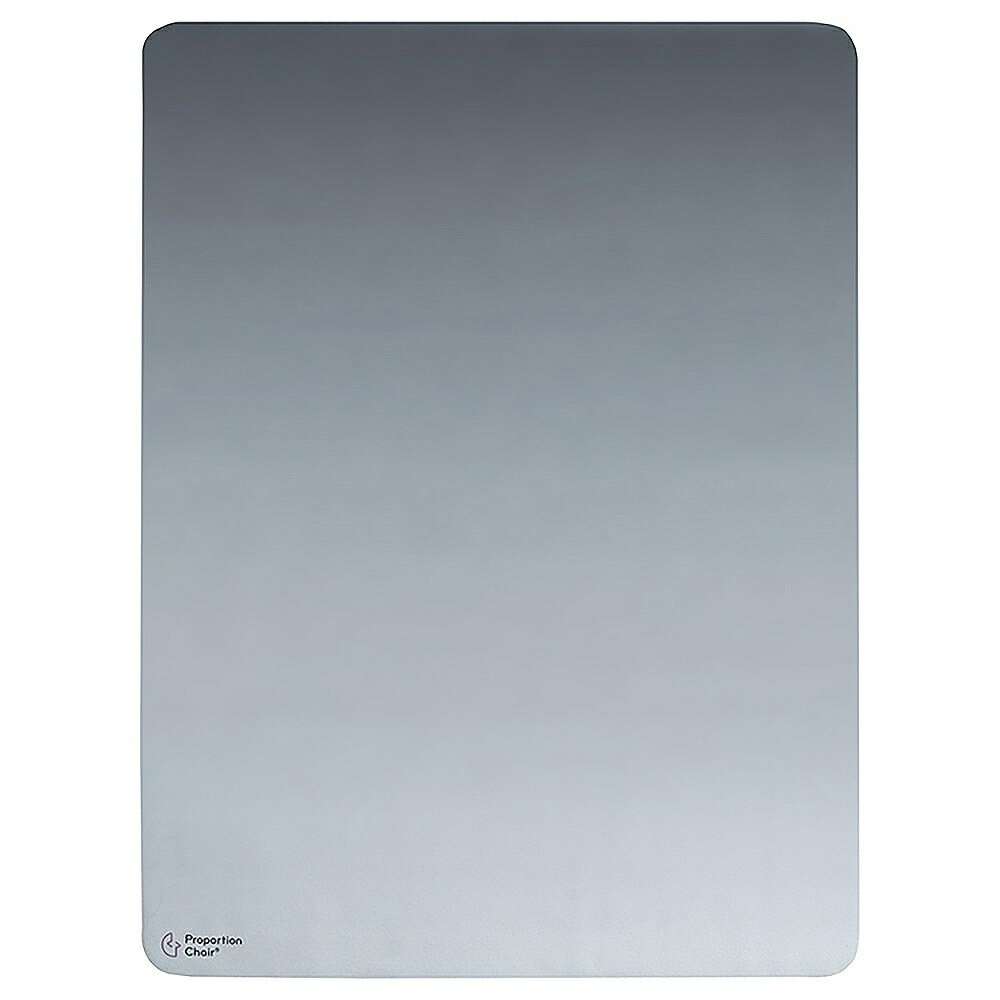 プロポーションチェアマット PMT-1290 グレー メーカー直送 ▼返品・キャンセル不可【他商品との同時購入不可】