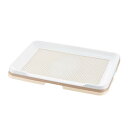 お掃除簡単ステップトレー ワイド アイボリー メーカー直送▼返品・キャンセル不可【他商品との同時購入不可】