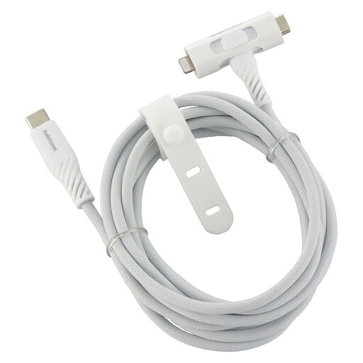 オーム電機 さらさらUSBケーブル T型 2m オーム電機 さらさらUSBケーブル T型 2m