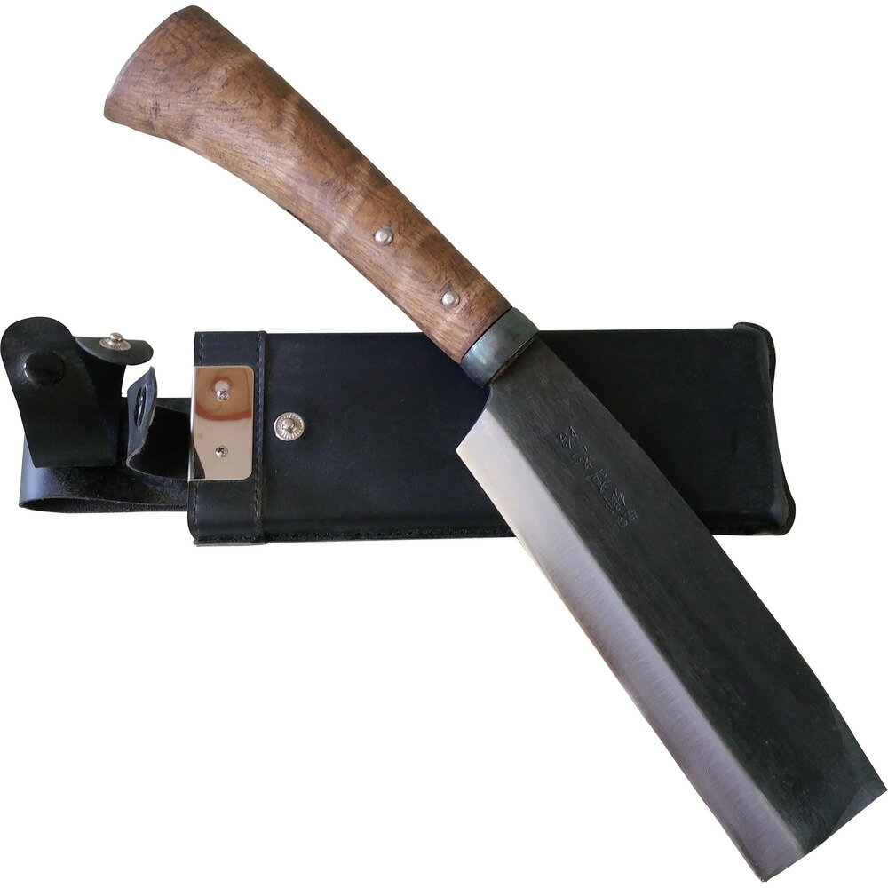 AD719 SENNARI 鞘付鉈 片刃165mm メーカー直送 ▼返品・キャンセル不可【他商品との同時購入不可】