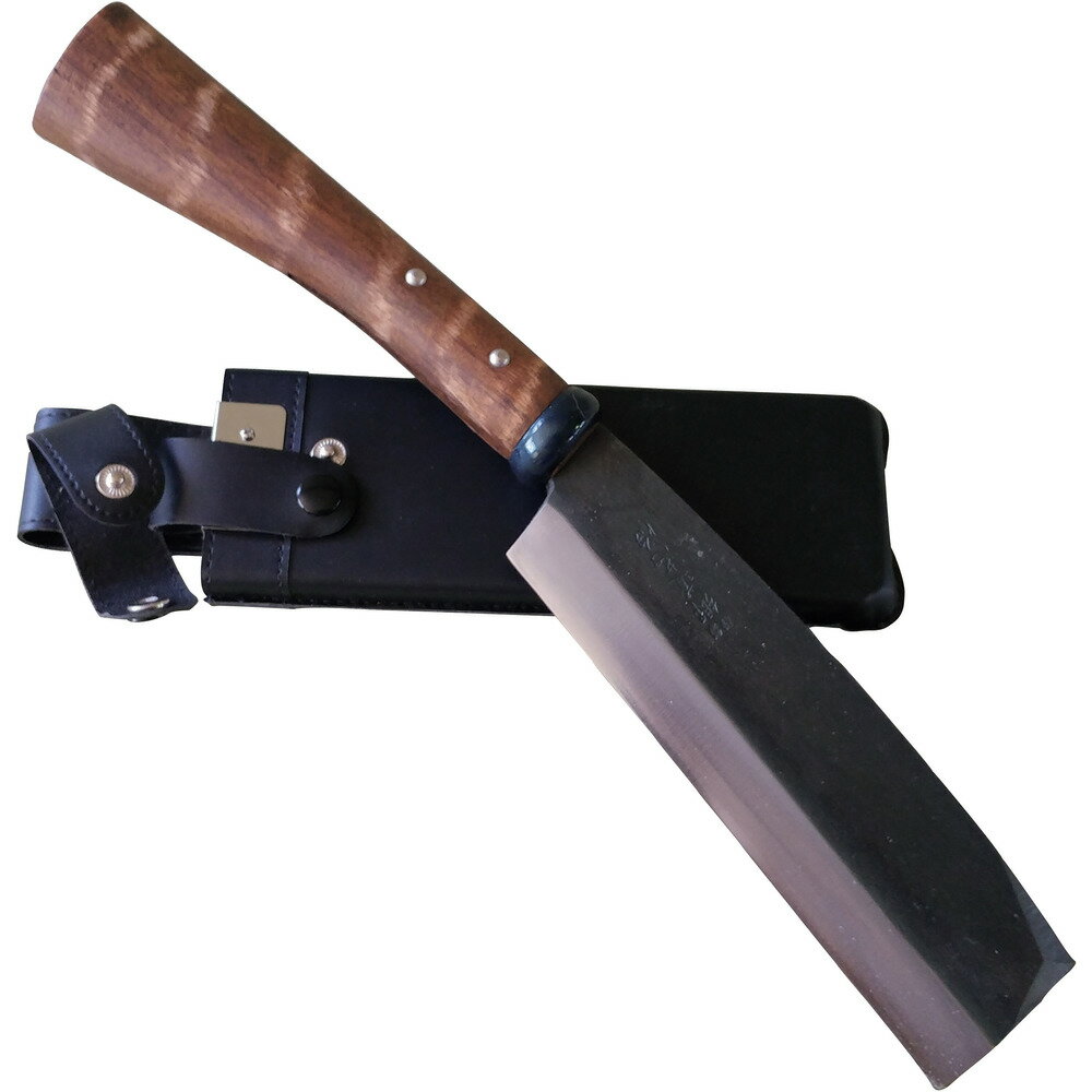 AD718 SENNARI 鞘付鉈 片刃180mm メーカー直送 ▼返品・キャンセル不可【他商品との同時購入不可】