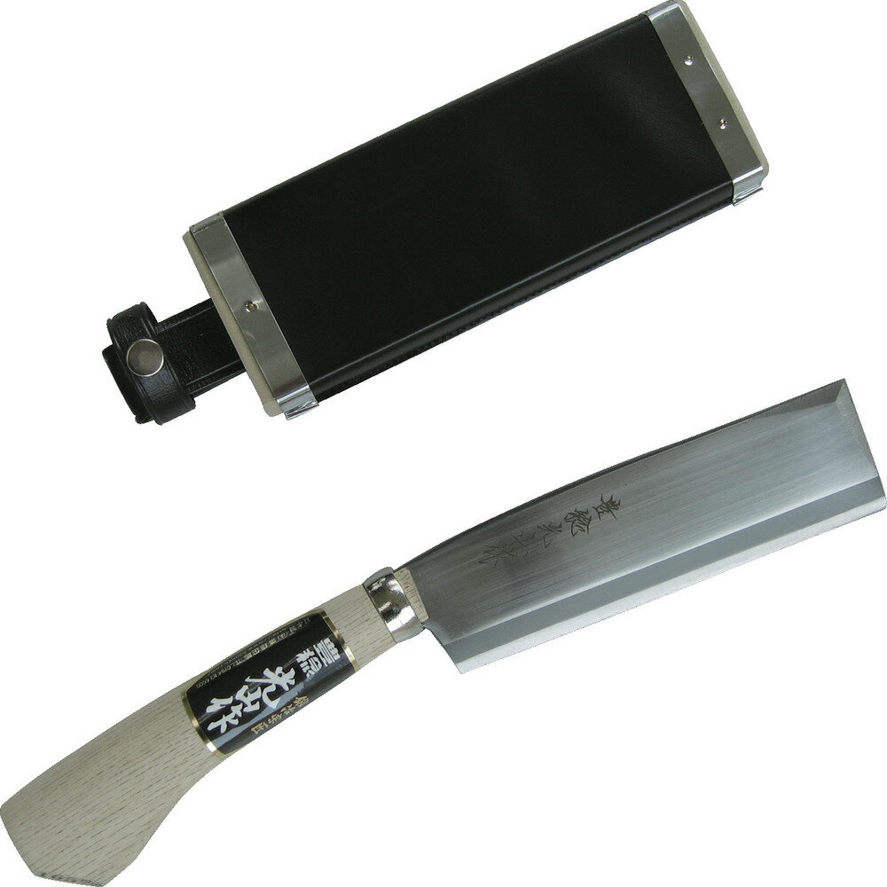 HT3516 豊稔 光山作 安来鋼青紙付 片刃腰鉈165mm メーカー直送 ▼返品・キャンセル不可【他商品との同時..