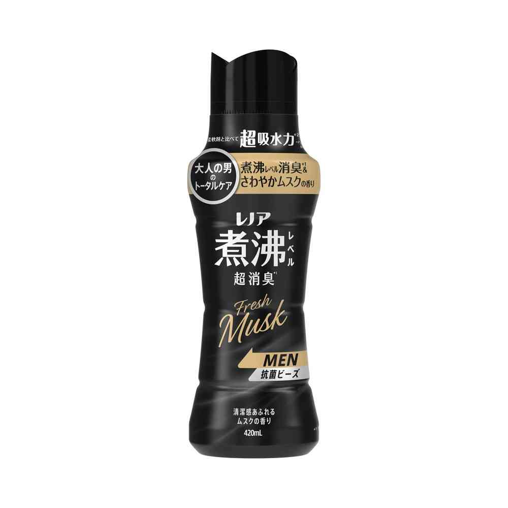 P&G レノア煮沸レベル消臭抗菌ビーズ MEN清潔感あふれるムスクの香り本体 420ml 【6個セット】