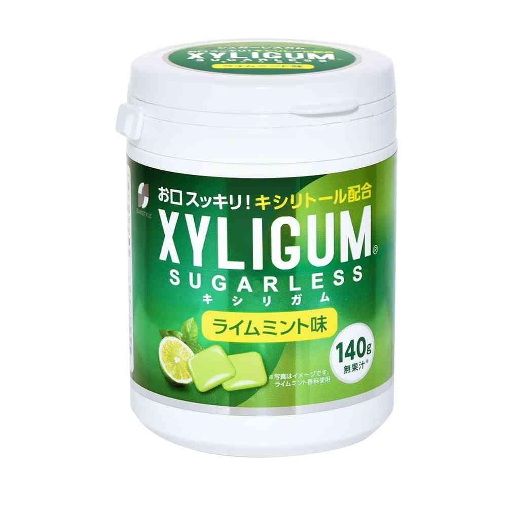 ◆SUN STYLE サンスタイル キシリガム ライムミント ボトル 140g 【6個セット】