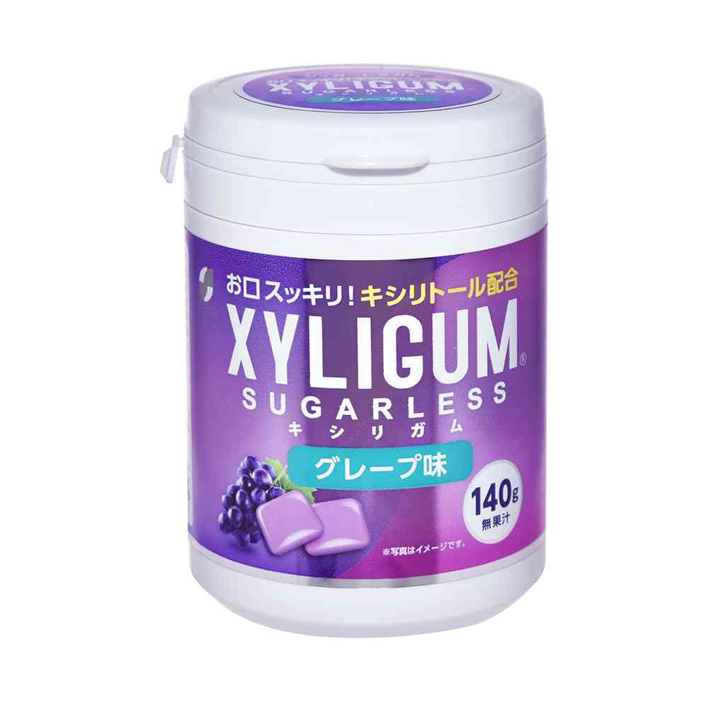 ◆SUN STYLE サンスタイル キシリガム グレープ ボトル 140g 【6個セット】