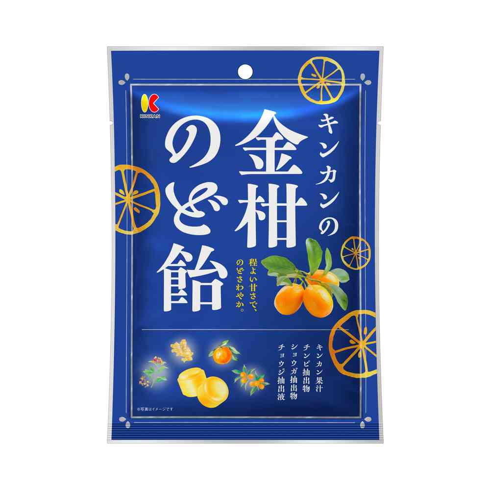◆キンカン キンカンの金柑のど飴 80g 【12個セット】