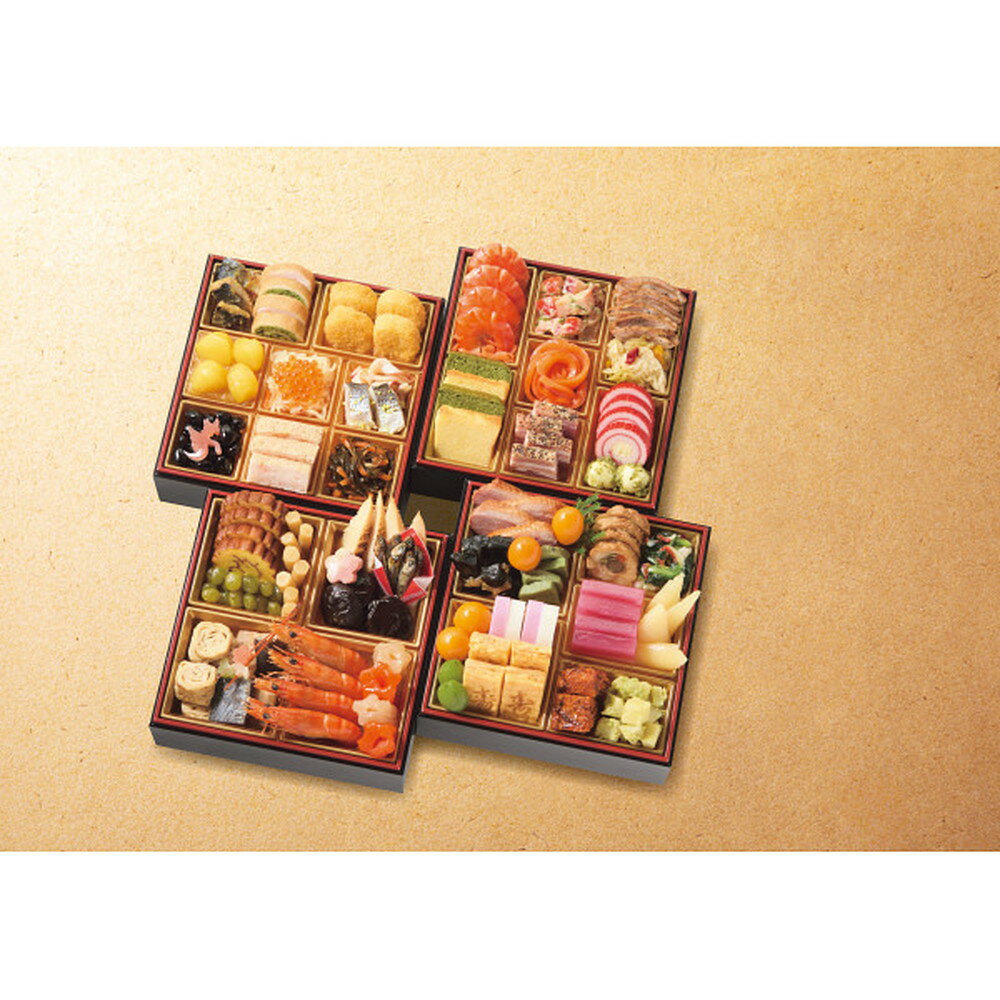 【ポイント5倍】◆【おせち限定】奥城崎シーサイドホテル四段重◇ メーカー直送 ▼返品・キャンセル不可【他商品との同時購入不可】