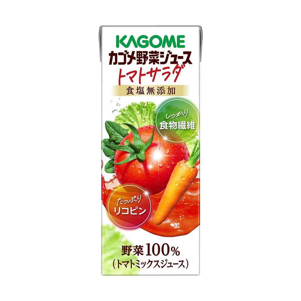【ポイント10倍】◆カゴメ 野菜ジュース トマトサラダ 200ml 【24個セット】