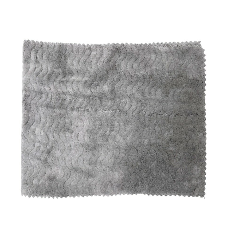 日繊商工 フワモコマルシェ 吸水美神 ヘアータオル グレー 1枚