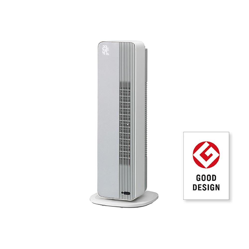 ホット&クール 送風機能付ファンヒーター KHF12243H メーカー直送 ▼返品・キャンセル不可【他商品との同時購入不可】