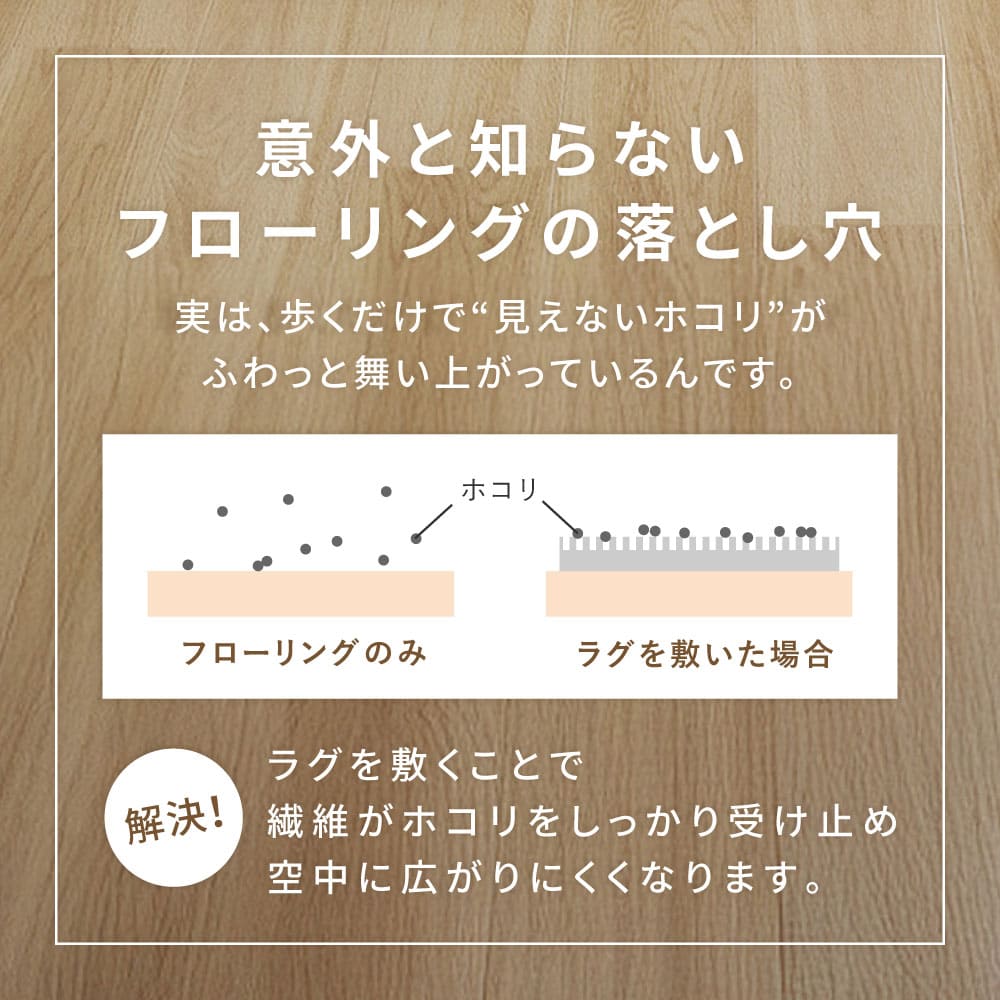 ダイニングラグ モニカ 約220×250cm グレー 【直送品】 返品・キャンセル・他商品と同時購入は不可 [2]