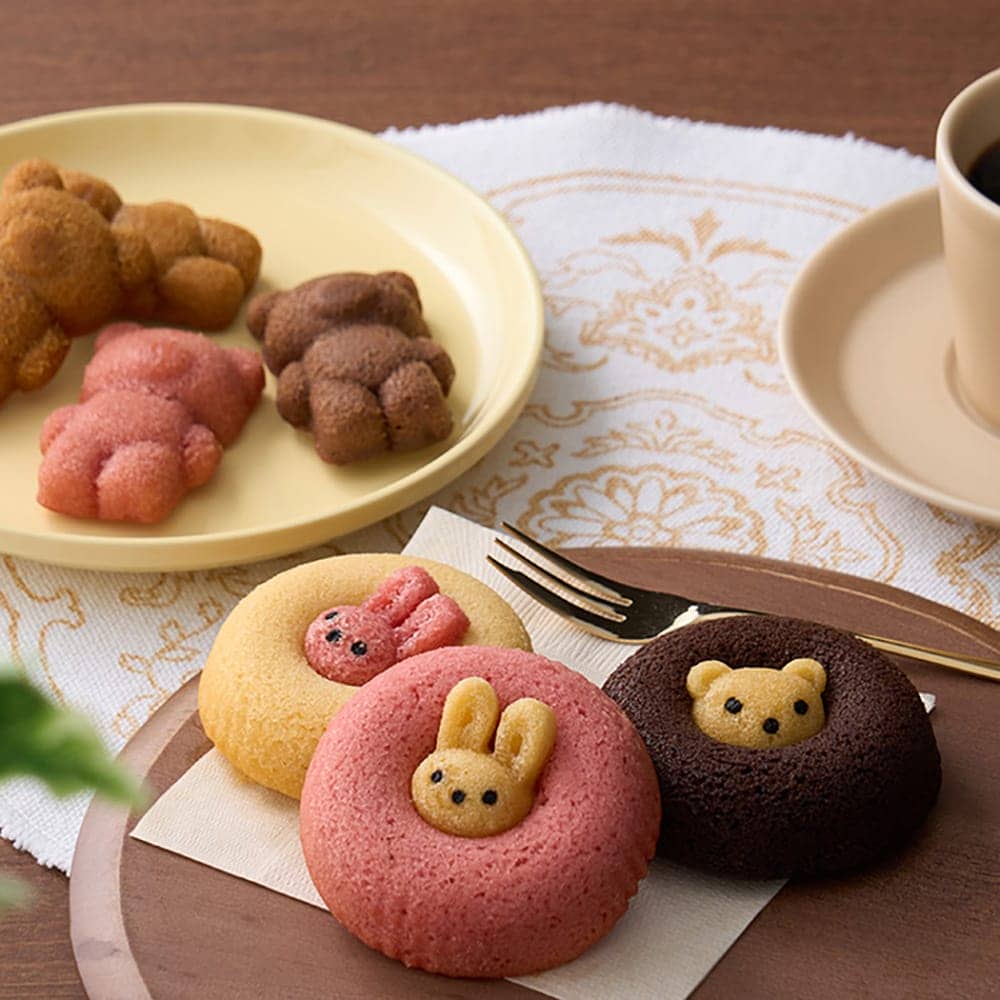 Other - ◆クマ型フィナンシェ＆アニマルドーナツ9個×1箱 ◇ 【直送品】 返品・キャンセル・他商品と同時購入は不可