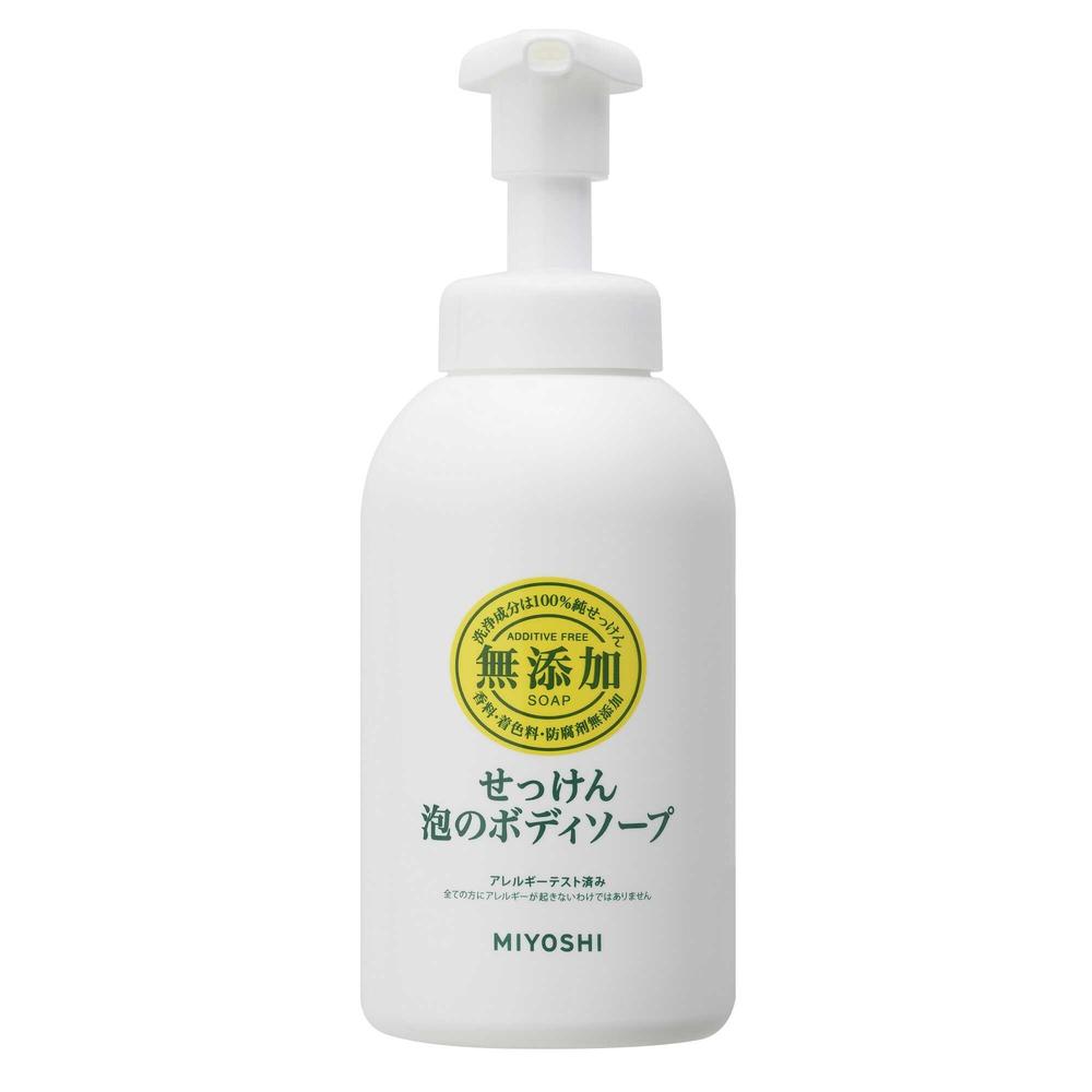 ミヨシ 無添加せっけん 泡のボディソープ 500ml