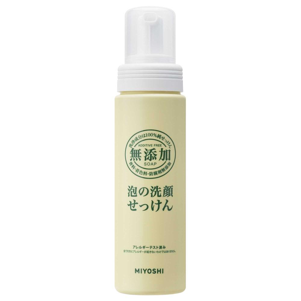 ミヨシ 無添加泡の洗顔せっけん 200ml