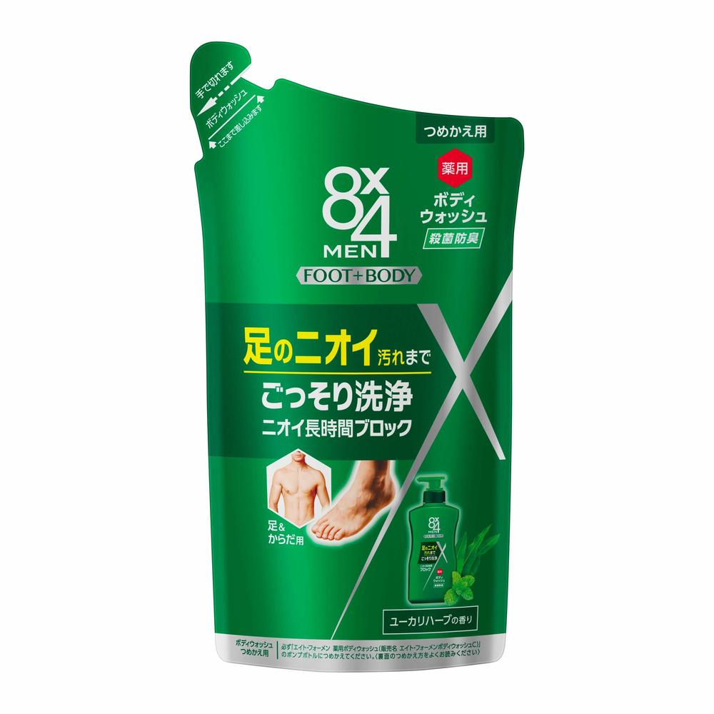 【医薬部外品】花王 8x4メン 薬用ボディウォッシュ つめかえ用 300ml